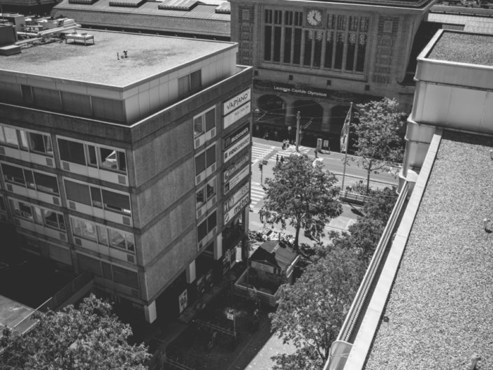 gare lausanne vue du dessus